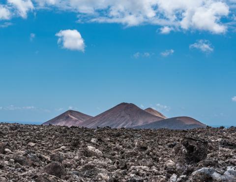 Mar de lava Montañas del Fuego
